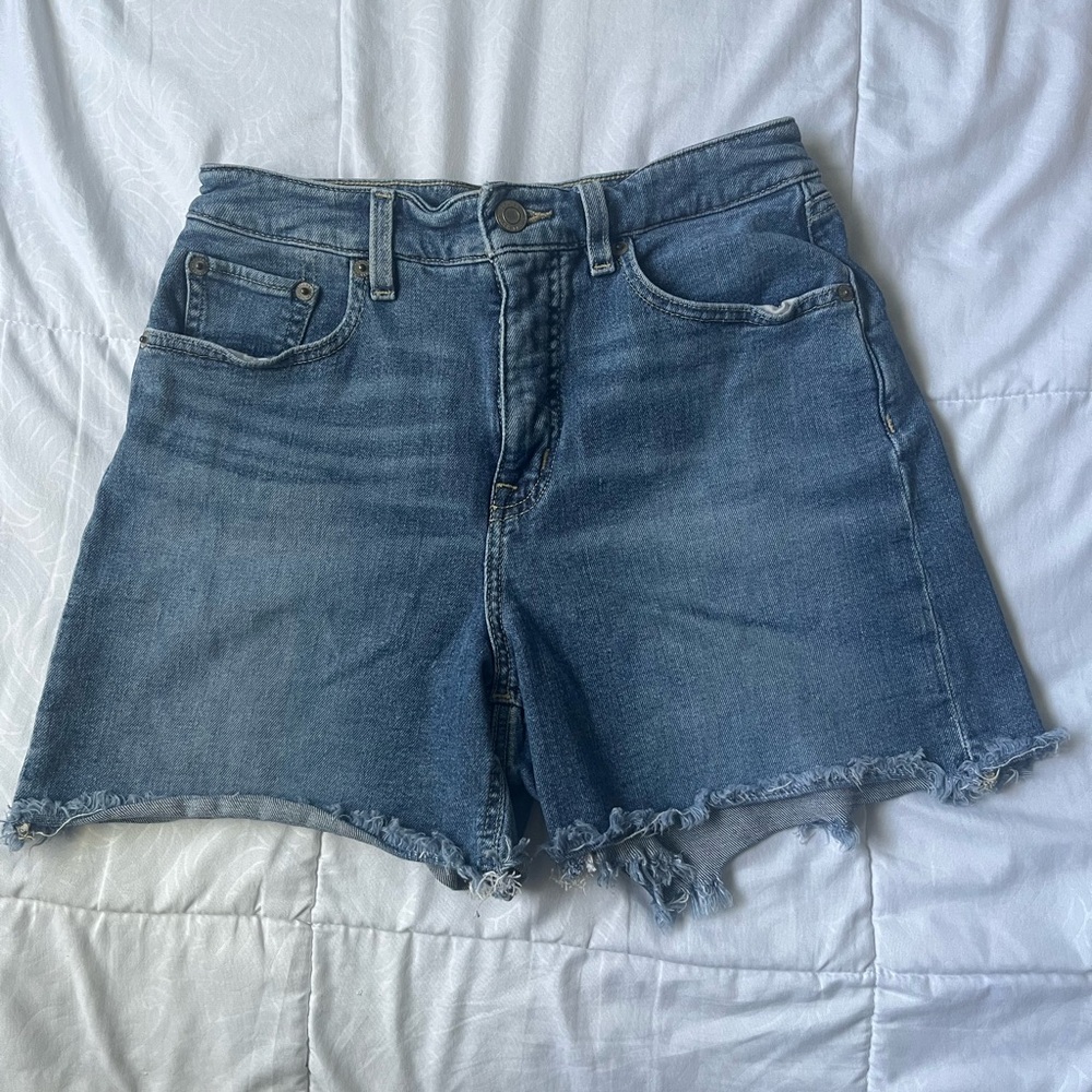 Ralph Lauren Double RL Blue Jean Shorts